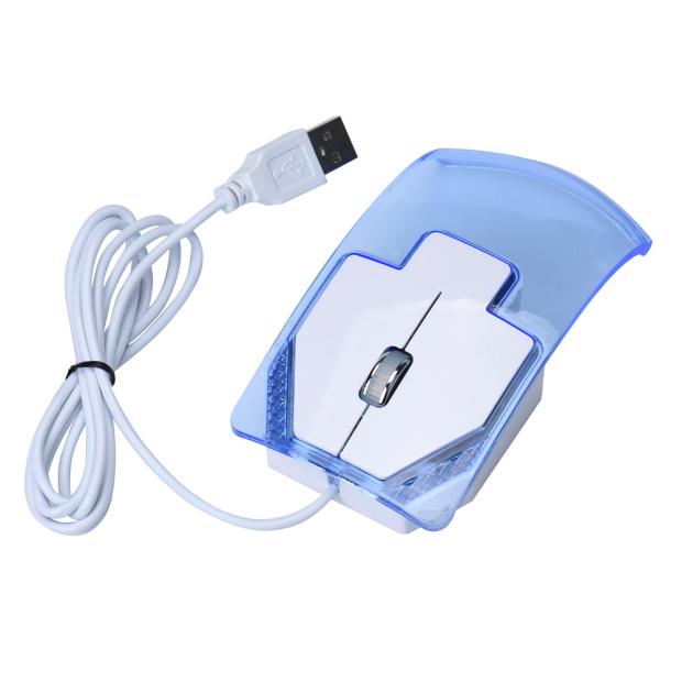 1600 DPI Optical USB LED Wired Game Mouse Mice For